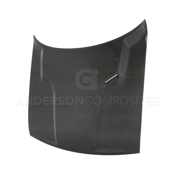 Anderson Composites OEM Carbon Fiber Hood 08-up Challenger - Click Image to Close